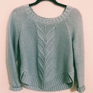Baby blue sweater